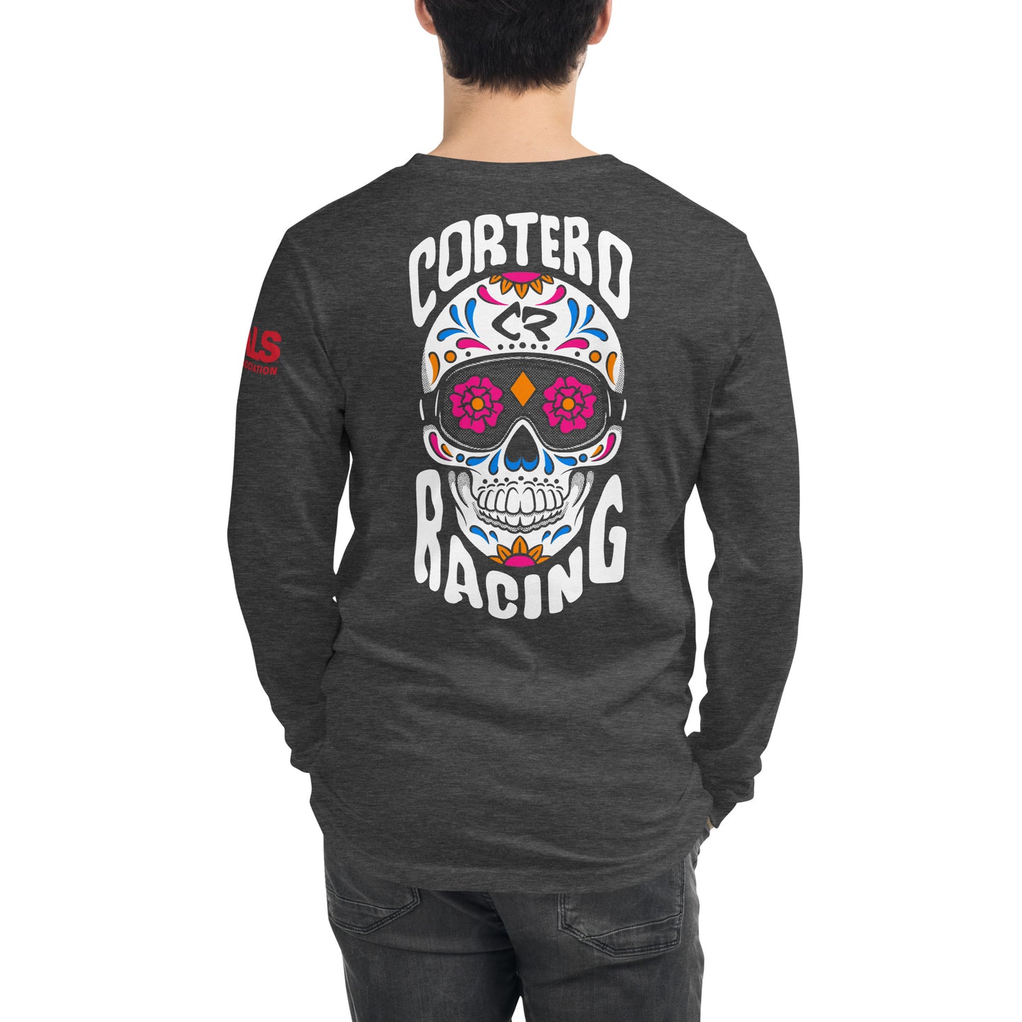 Unisex Sugar Skull Long Sleeve Tee