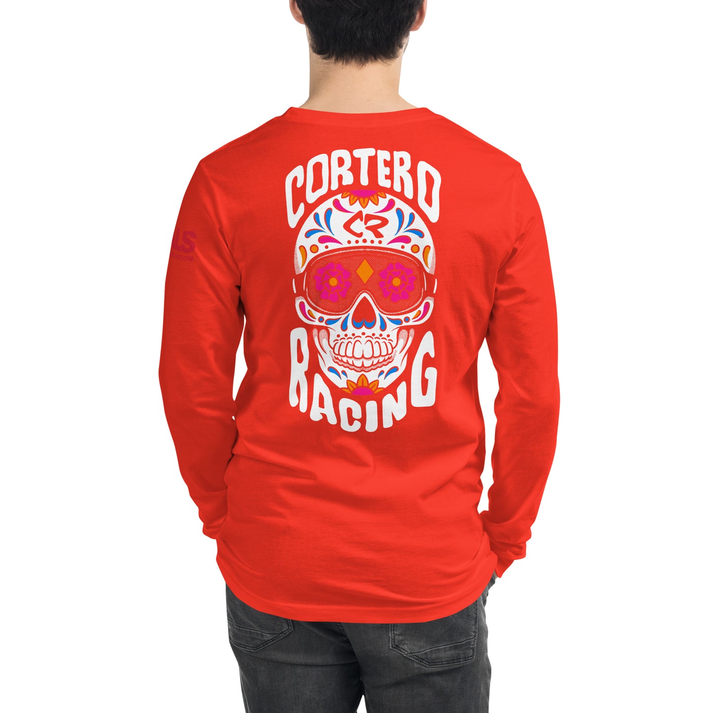 Unisex Sugar Skull Long Sleeve Tee